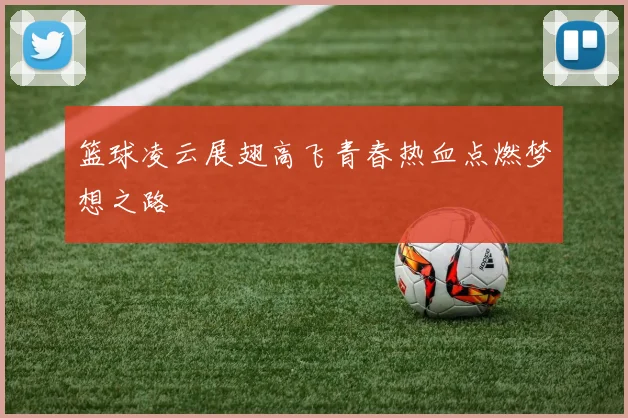 篮球凌云展翅高飞青春热血点燃梦想之路